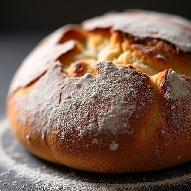 Artisan Sourdough Loaf close up